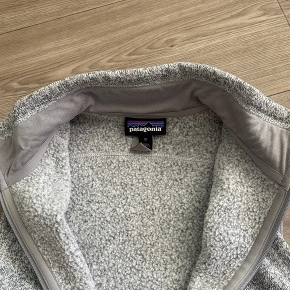 Patagonia Heathered Gray Fleece Vest - Picture 4 of 4